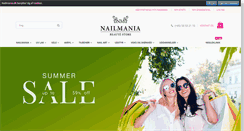 Desktop Screenshot of nailmania.dk